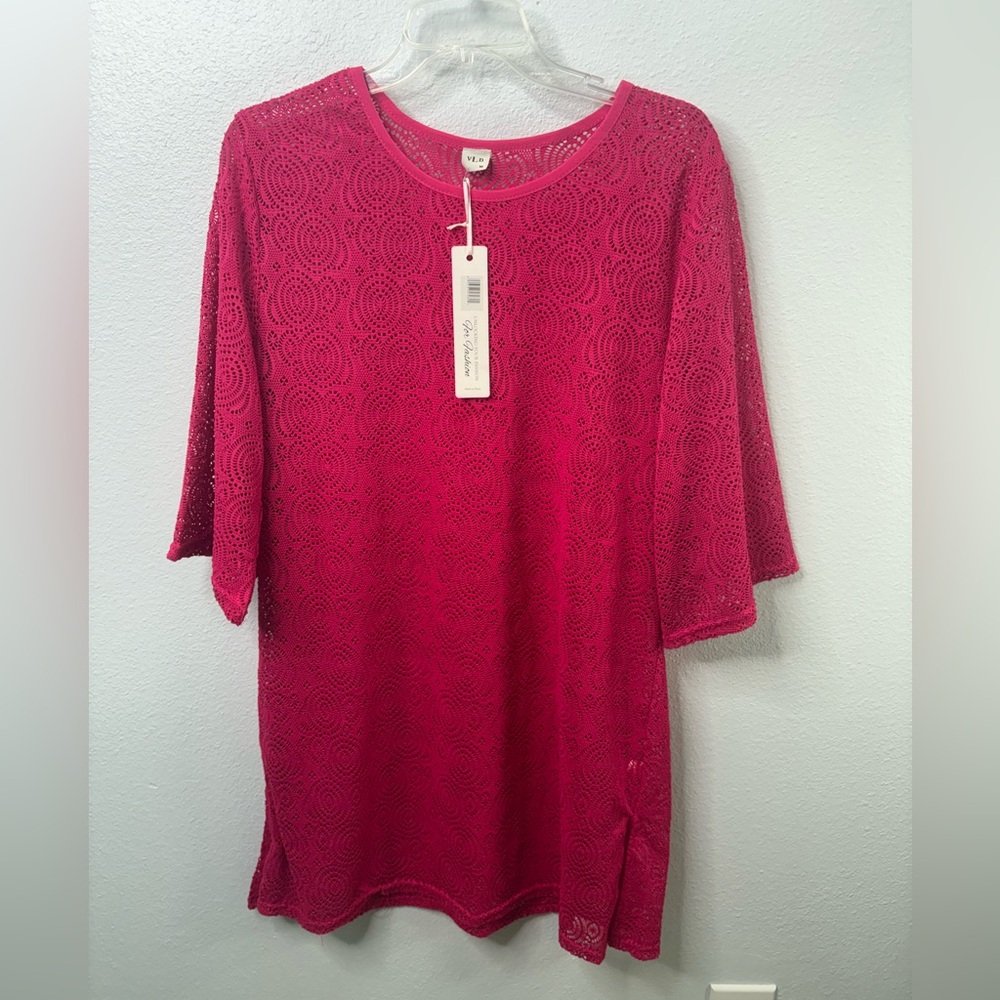 VLD Swimsuit Coverup Size Medium